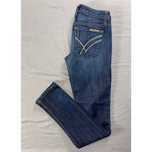 William Rast 'Ultra Skinny' Lightweight Stretch Denim Jeans. Medium Wash, 27.